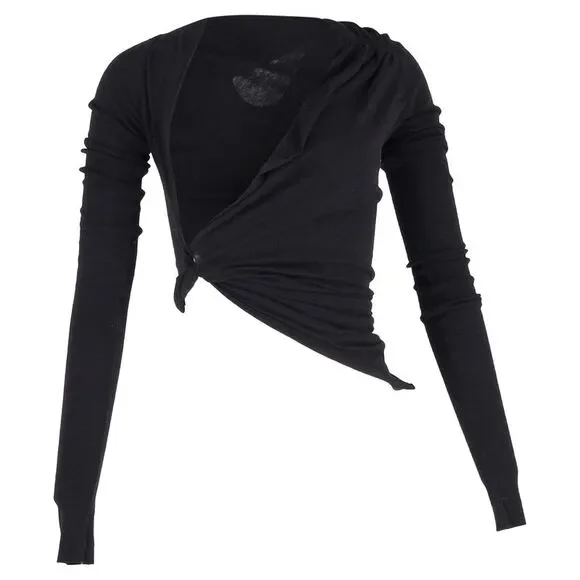 Rick Owens | Tops | Rick Owens Asymmetric Long Sleeve Top In Rick Owens | Tops | Rick Owens Asymmetric Long Sleeve Top In